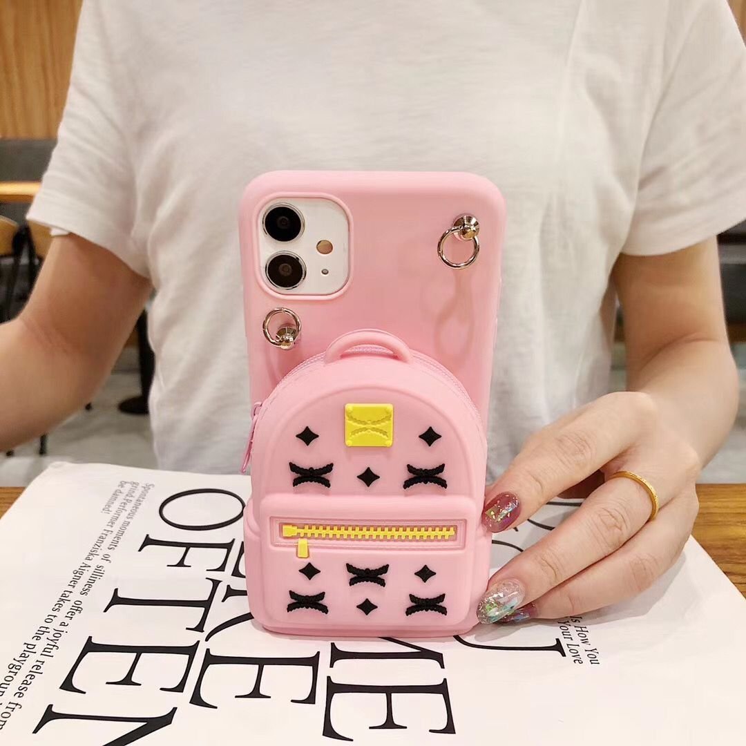 Fashion Women Bags Crossbody Coin Purse Wallet Phone Case For iphones 15 pro max 14 Plus 16 Pro Max Silicone Protective Cover