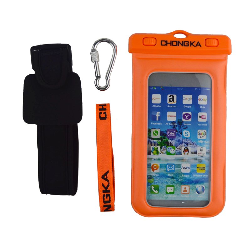 Waterproof Armband Mobile Cell Phone Case for universal phones