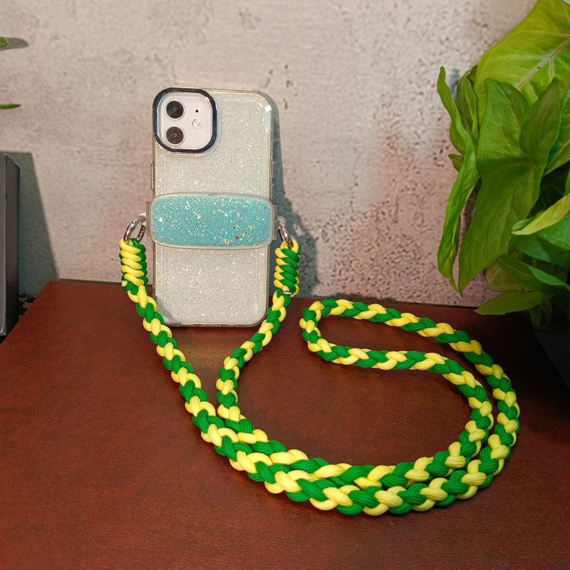 Mobile phone lanyard diagonal strap lanyard polyester sturdy and durable women's lanyard diagonalstrap mobile phone accessories