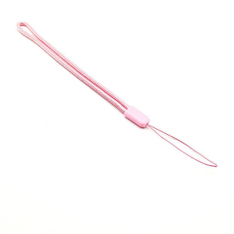 White Wristlet Mobilephone Lanyard Plastic Cell Phone Hang Rope White Mobile Phone Chain Strap