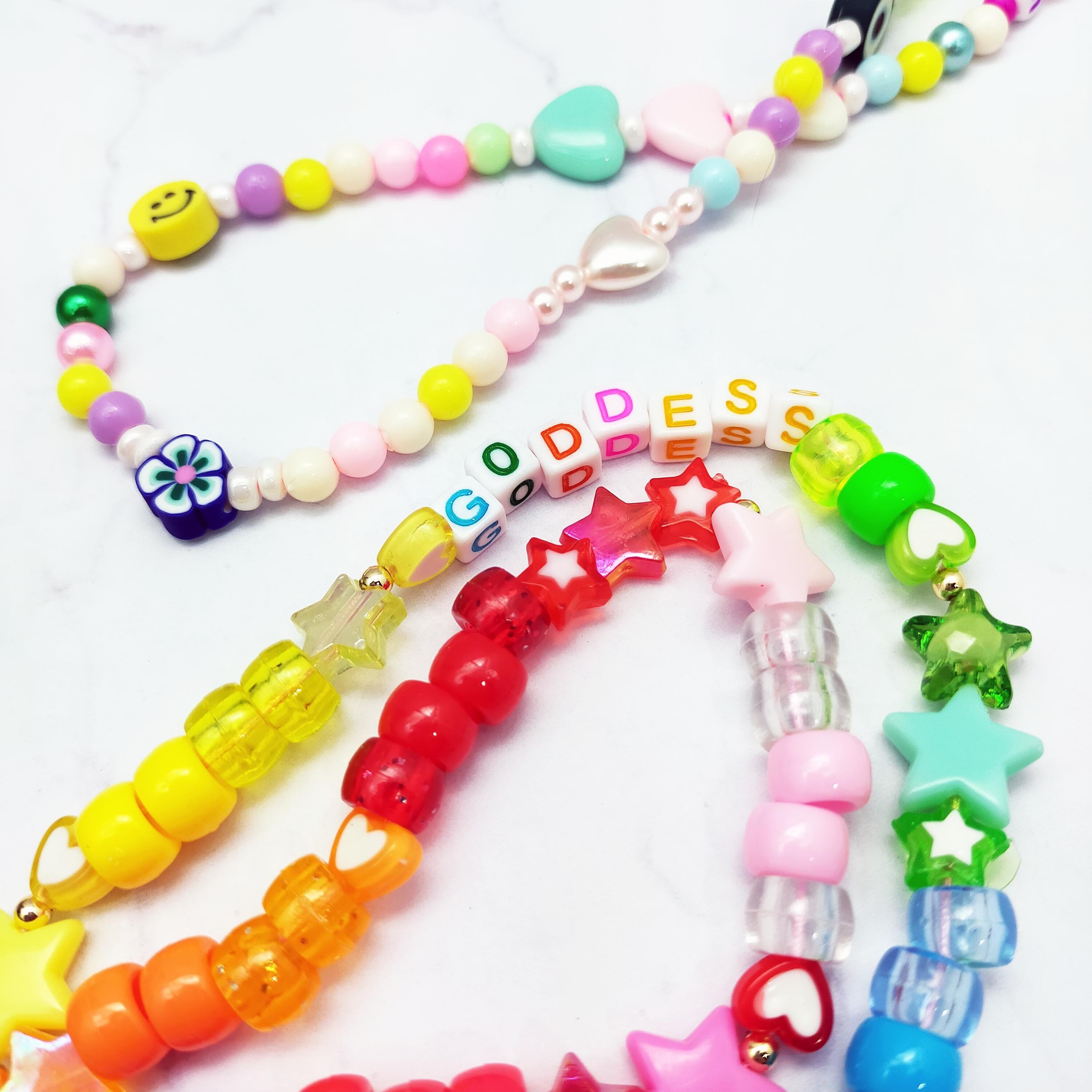 Fashion Jewelry beaded cute lovely mobile phone chains girls phone strap phone charms