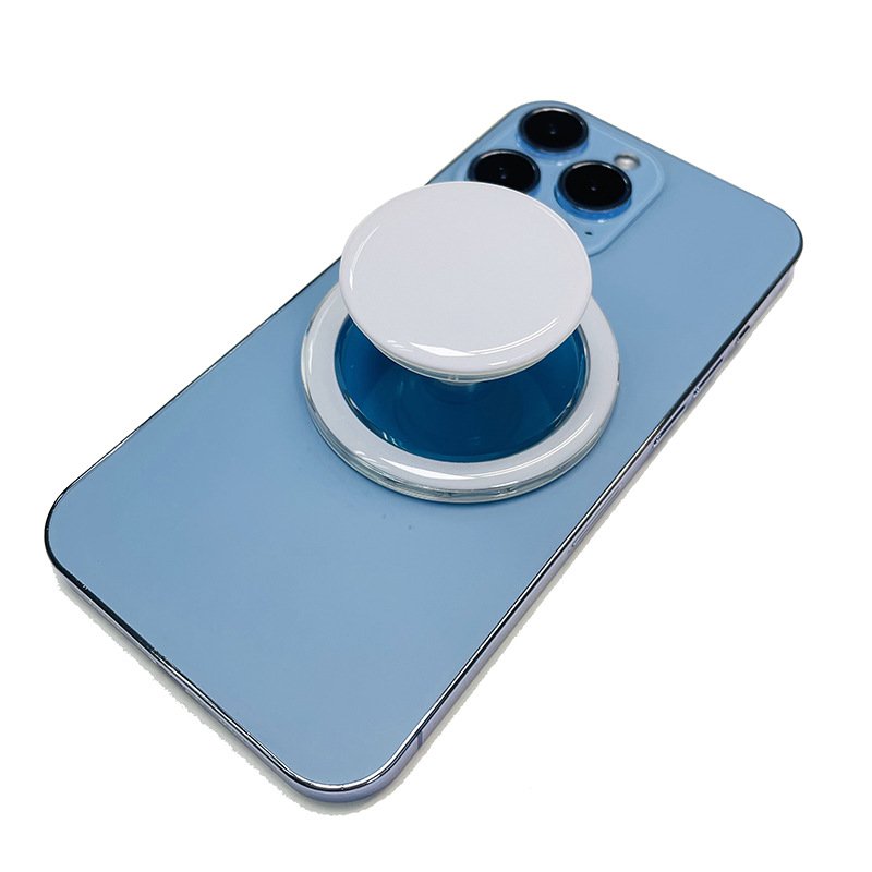 N52 Transparent Clear Magnetic Removable Phone Grip Socket for Magnetic Wireless Charger Mobile Holder Griptok