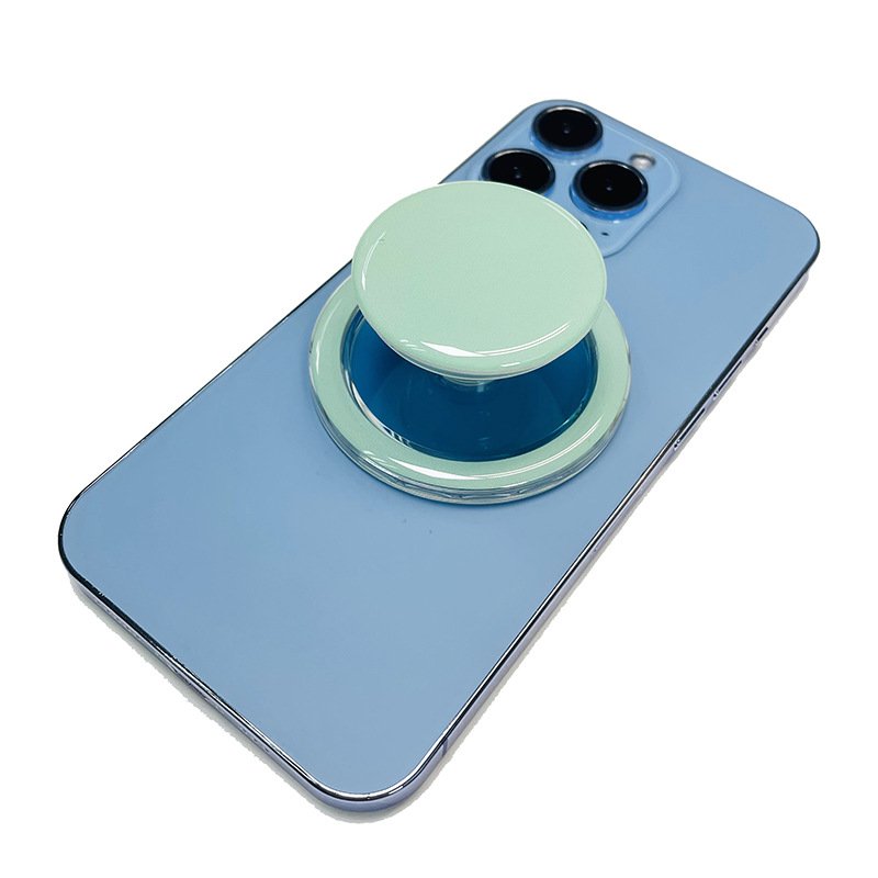 N52 Transparent Clear Magnetic Removable Phone Grip Socket for Magnetic Wireless Charger Mobile Holder Griptok