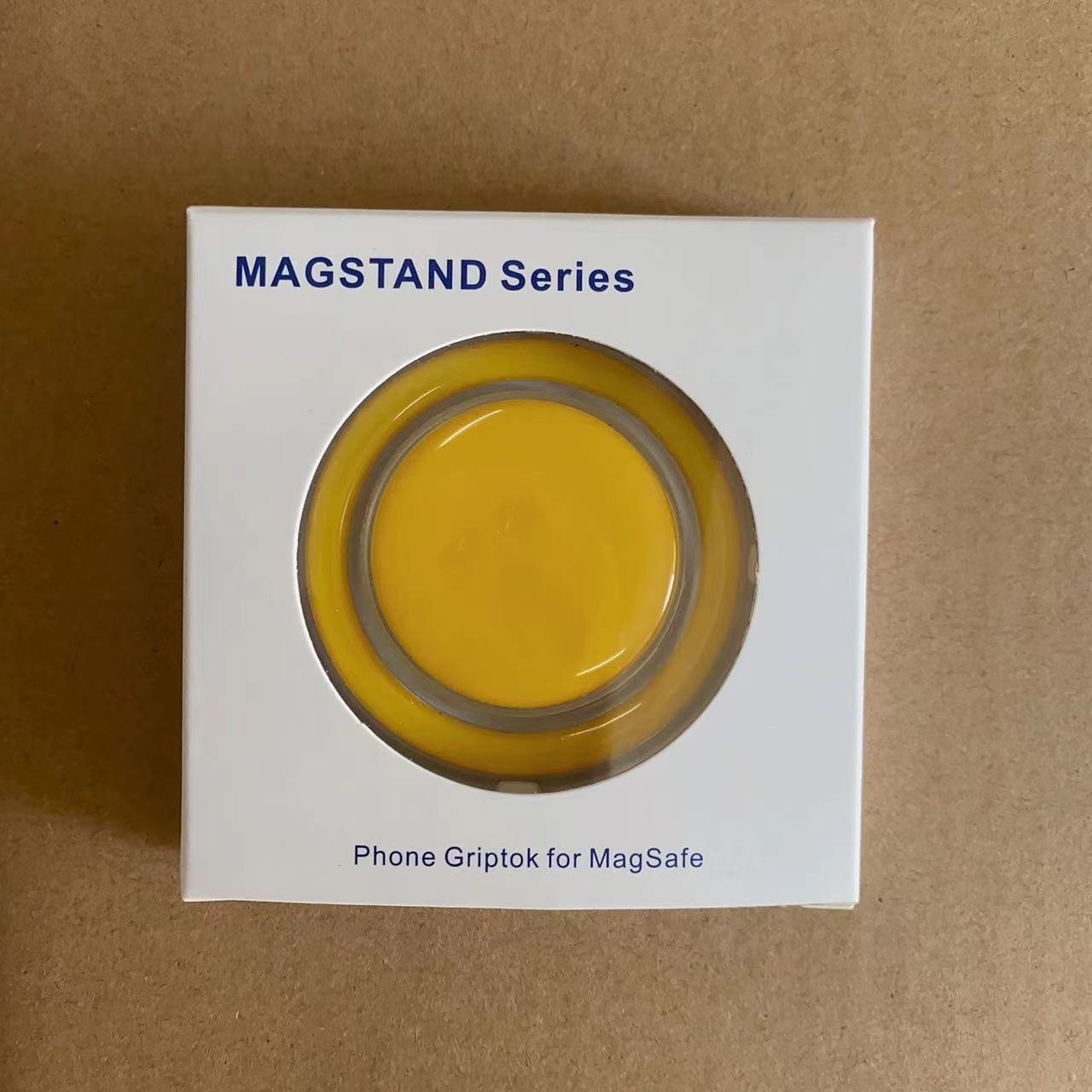 N52 Transparent Clear Magnetic Removable Phone Grip Socket for Magnetic Wireless Charger Mobile Holder Griptok