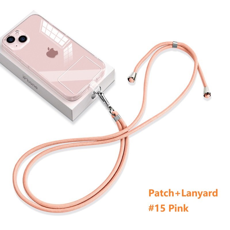 New Cell Phone Lanyard Mobile Phone Strap Charm Chain Crossbody Adjustable Neck Compatible with Full Smartphone Straps