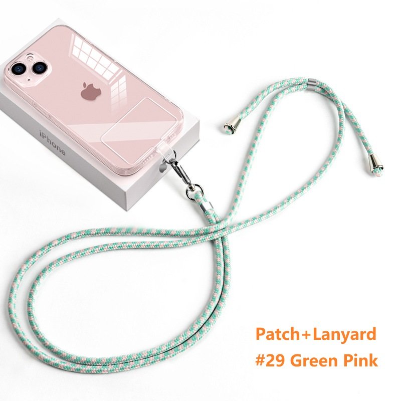 New Cell Phone Lanyard Mobile Phone Strap Charm Chain Crossbody Adjustable Neck Compatible with Full Smartphone Straps
