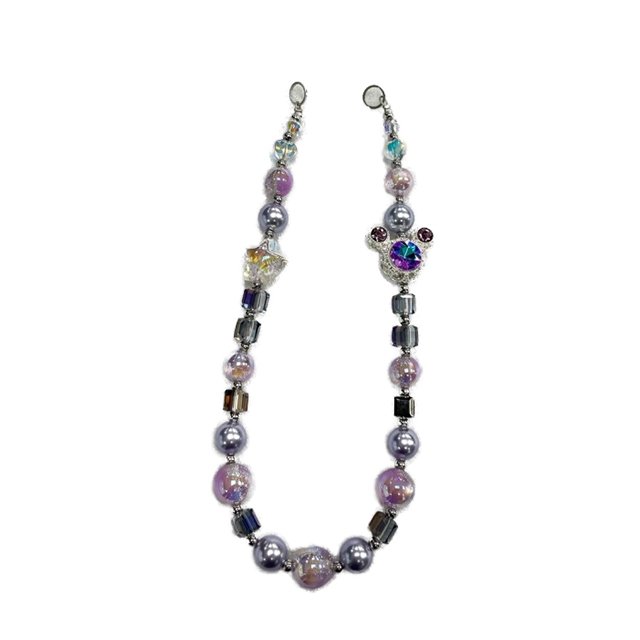 Multiple colors cell phone lanyard Acrylic diamonds wrist strap