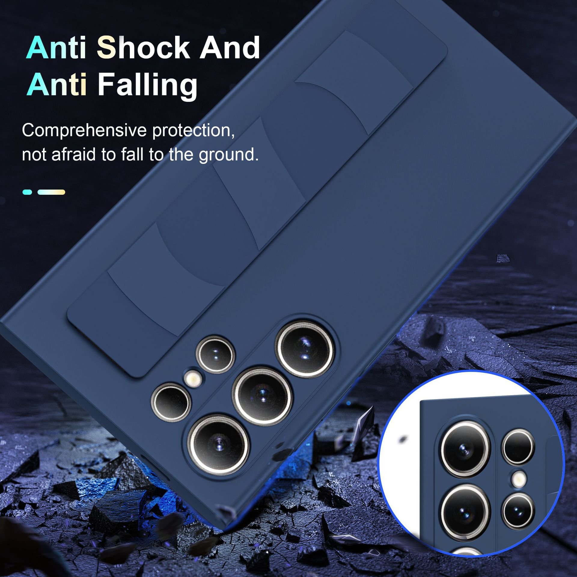 For Samsung Galaxy S24 Ultra S23 S22 Luxury Plain Skin Pu Leather Wristband Elastic Strap Shockproof Cover With Wrist Strap