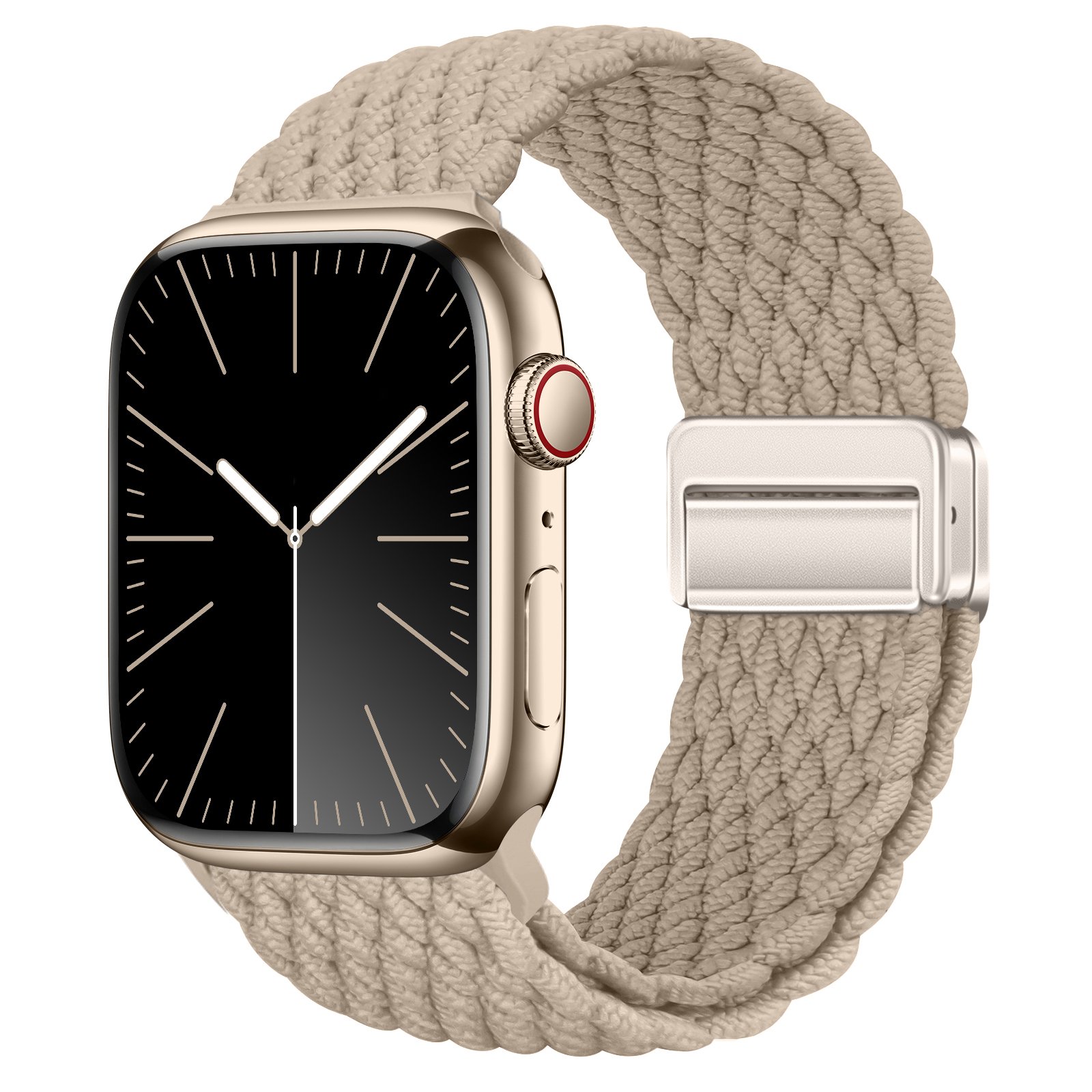 Luxury Smart Braided Alpine Nylon Women Solo Loop Sport Nylon Magnetic Buckle Strap 41mm 49mm Ultra 2 For Apple Watch Nylon Band