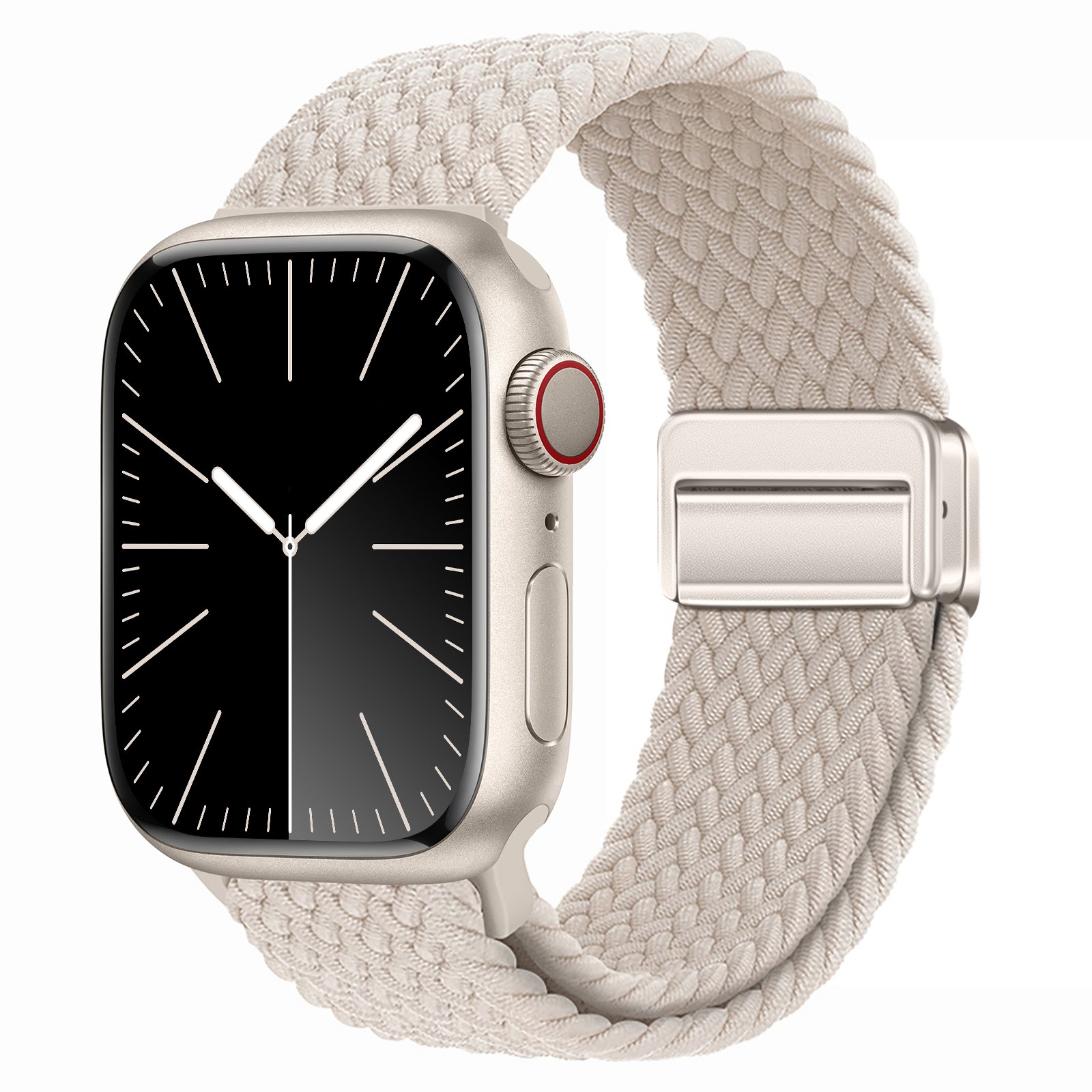 Luxury Smart Braided Alpine Nylon Women Solo Loop Sport Nylon Magnetic Buckle Strap 41mm 49mm Ultra 2 For Apple Watch Nylon Band