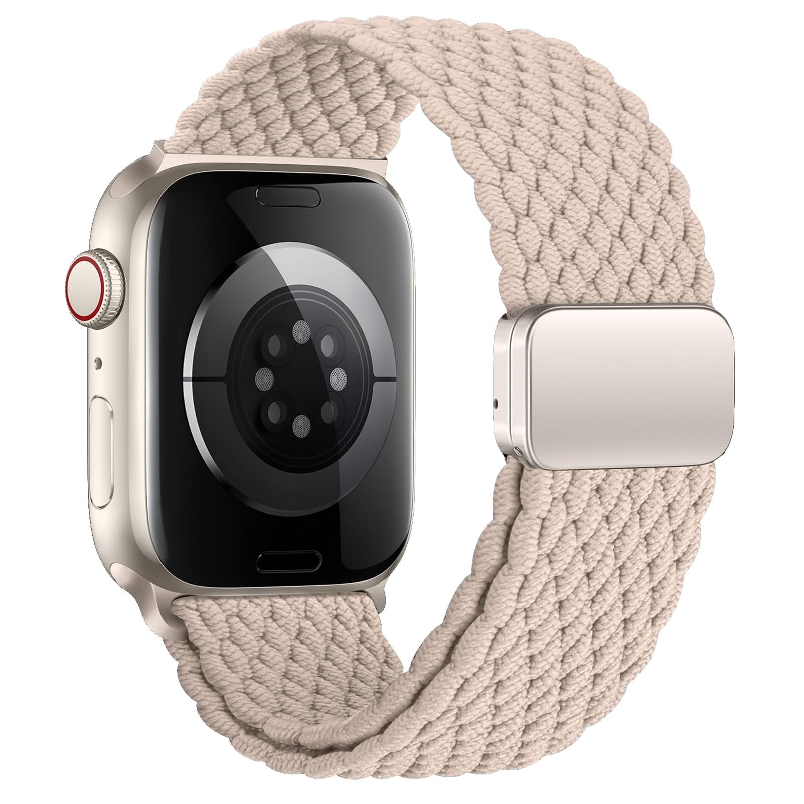 Luxury Smart Braided Alpine Nylon Women Solo Loop Sport Nylon Magnetic Buckle Strap 41mm 49mm Ultra 2 For Apple Watch Nylon Band