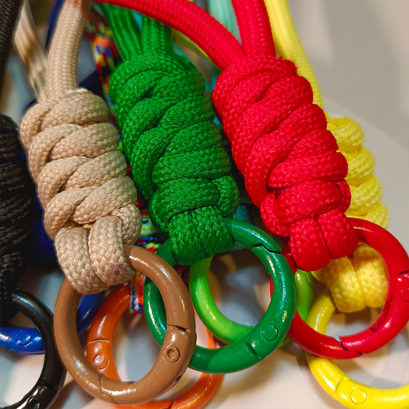 12CM solid color knotted mobile phone suspension rope woven suspension rope phone case phone accessories