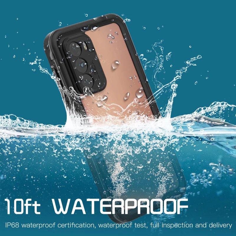 Waterproof Case For Huawei P30 P20 P40 Pro Water Proof Shell IP68 Cover Swim Diving Outdoor Sports Anti-fall