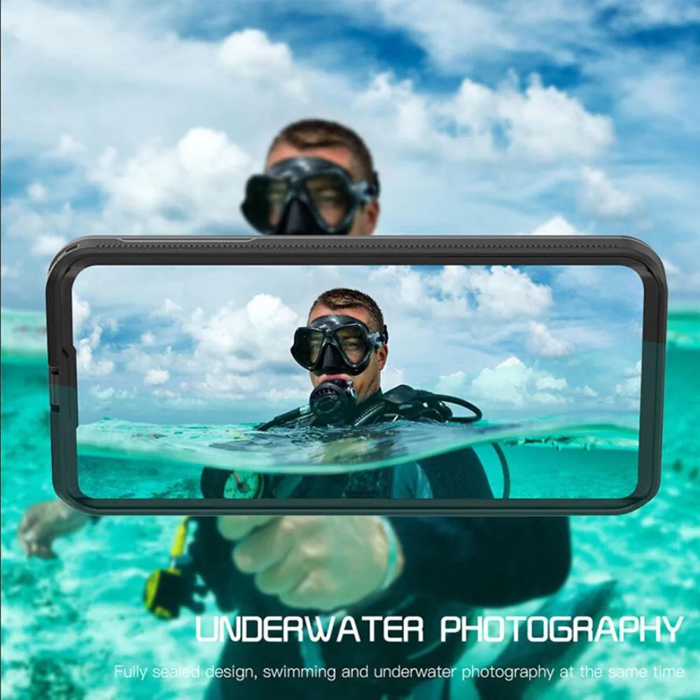 Waterproof Case For Huawei P30 P20 P40 Pro Water Proof Shell IP68 Cover Swim Diving Outdoor Sports Anti-fall