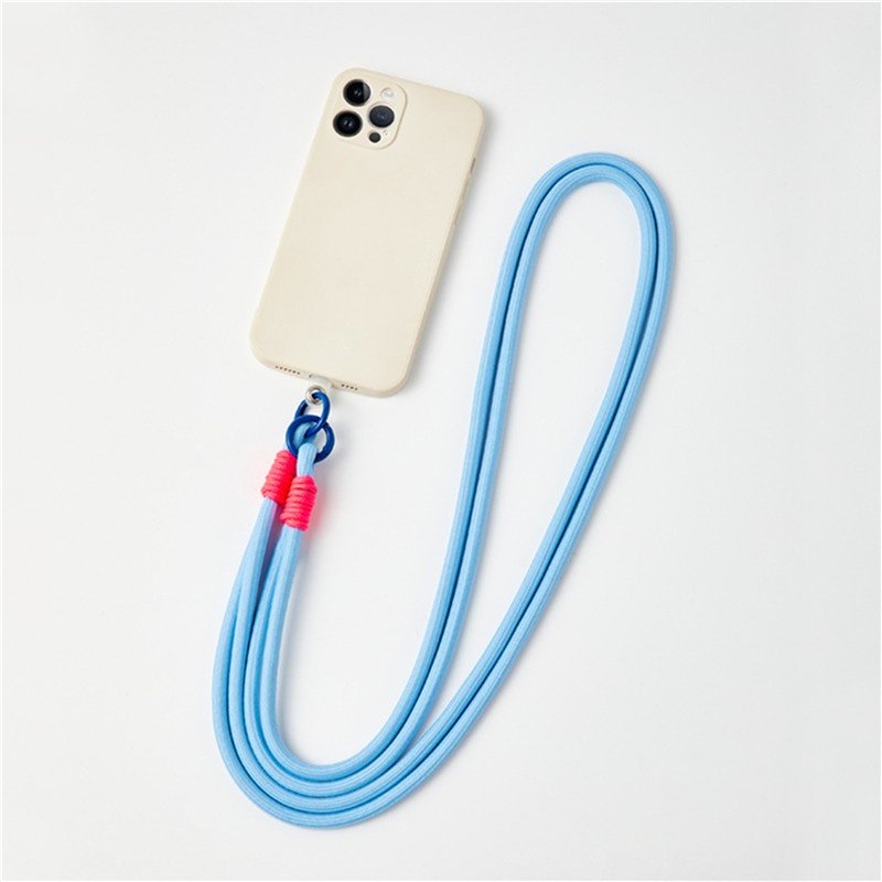 Universal Mobile Phone Braid Lanyard Anti-lost Adjustable Shoulder Necklace Strap Cord Phone Safety Tether For iPhone 16 pro max