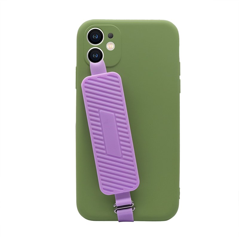 Portable Safety Elastic Phone Strap Universal Phone Grip Holder Stand With Finger Strap Non-slip Cell Phone Holder Fit Most Case