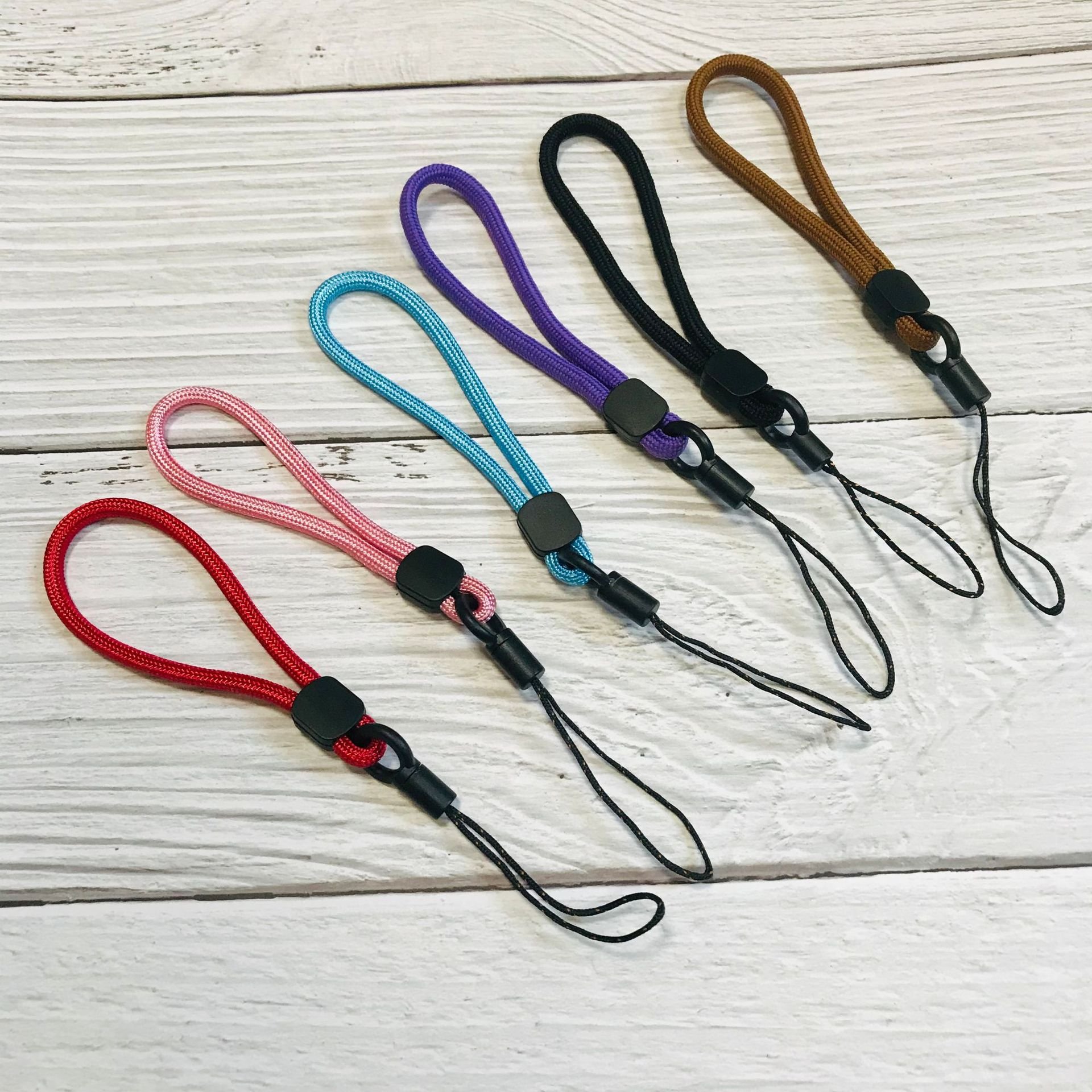 Hand Wrist Strap Lanyard, Adjustable Nylon Colorful for Mobile Phone, Camara, USB Flash Drive, ID Name Tag Badge
