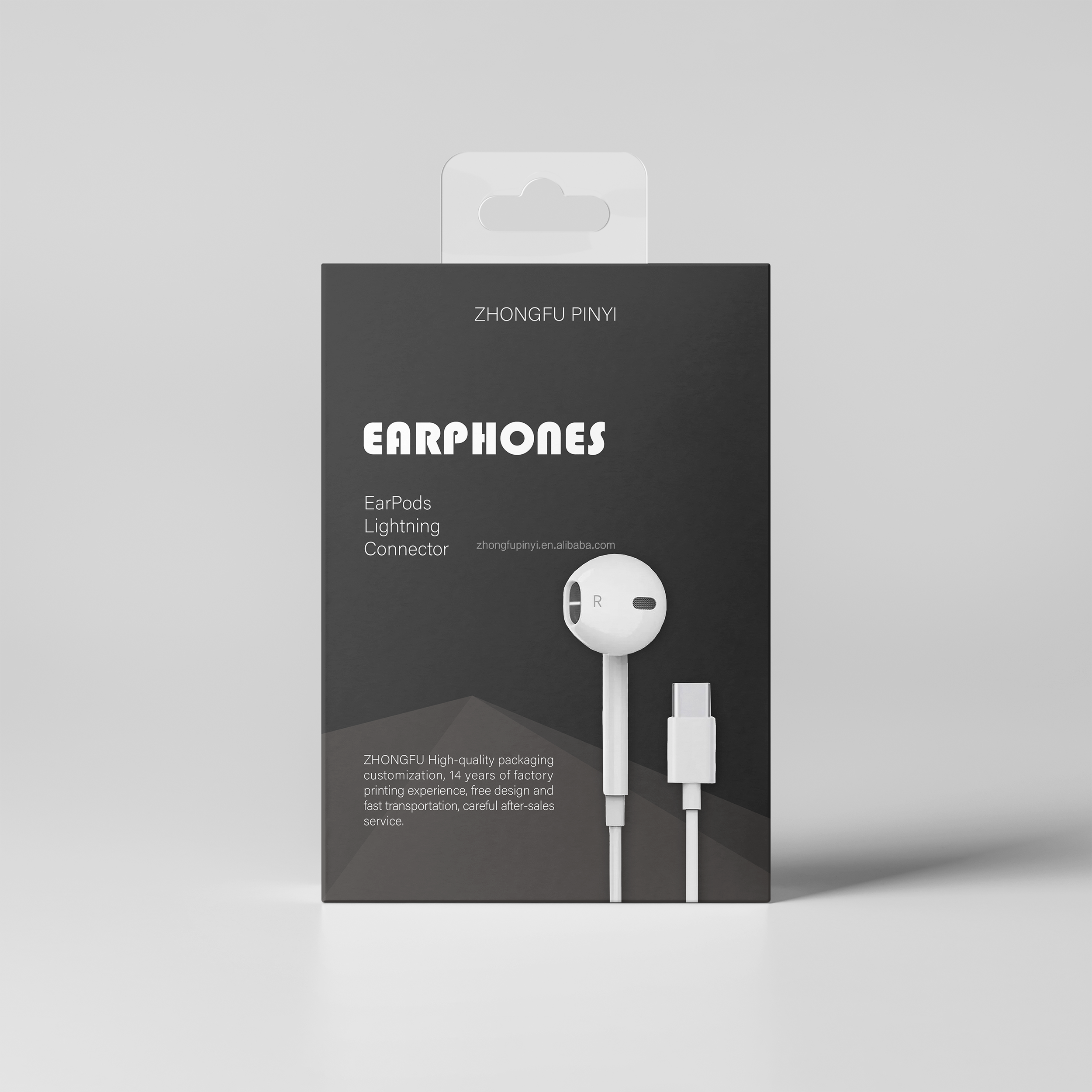 Hanging Joint Packing Box Paper Mobile Phone Accessories Led Bulb Usb Gift Box Bluetooth Earphone Packaging Box
