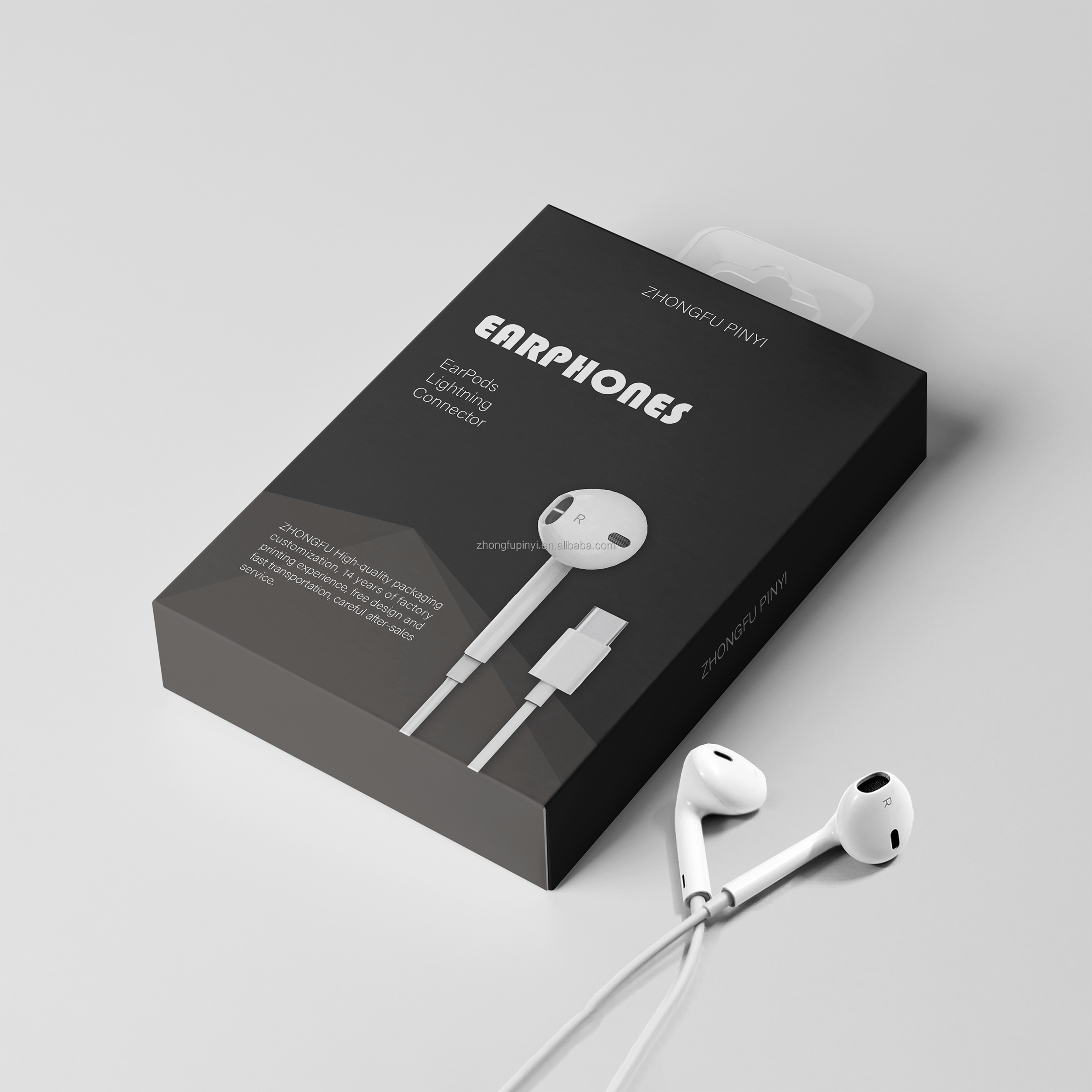 Hanging Joint Packing Box Paper Mobile Phone Accessories Led Bulb Usb Gift Box Bluetooth Earphone Packaging Box