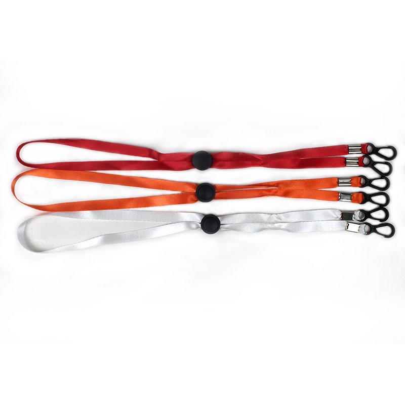 Wholesale Custom Mobile Phone Straps Key Chain Solid Color Printed Keychain Woven Lanyards Key Chains