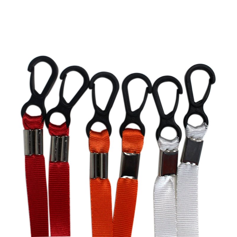Wholesale Custom Mobile Phone Straps Key Chain Solid Color Printed Keychain Woven Lanyards Key Chains