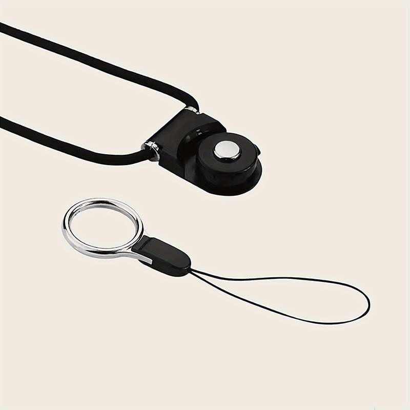 46cm Mobile Phone Straps Lanyard Strap Braided Adjustment Safety Anti-Lost Lanyard Strap