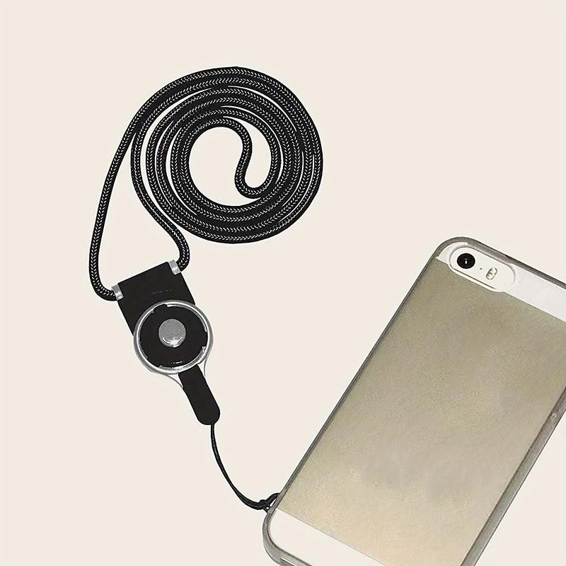 46cm Mobile Phone Straps Lanyard Strap Braided Adjustment Safety Anti-Lost Lanyard Strap