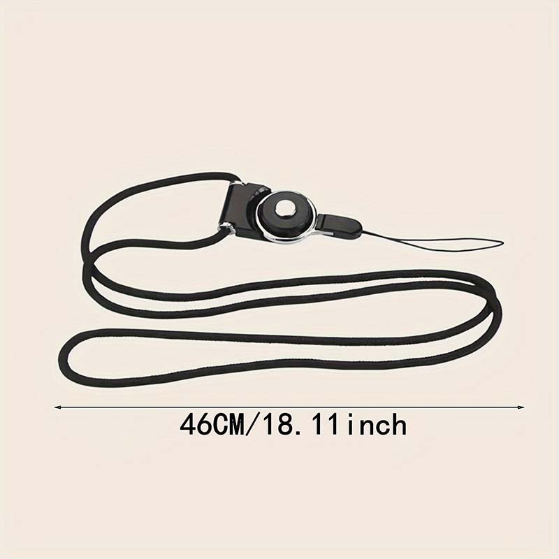 46cm Mobile Phone Straps Lanyard Strap Braided Adjustment Safety Anti-Lost Lanyard Strap