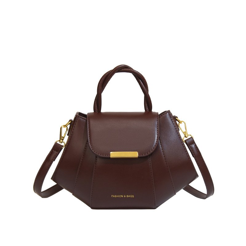 Baellerry Handbags for Women Fashion Girls Mobile Phone Shoulder Bag Women Contrasting Wide Straps Crossbody Bag for Women