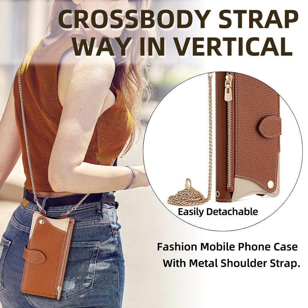 Wholesale For Redmi Note 13 13c 13R 12 10 10S 11 11S A3 Pro Plus Ultra Make-up Mirror Leather Mobile Phone Bags Cases Strap