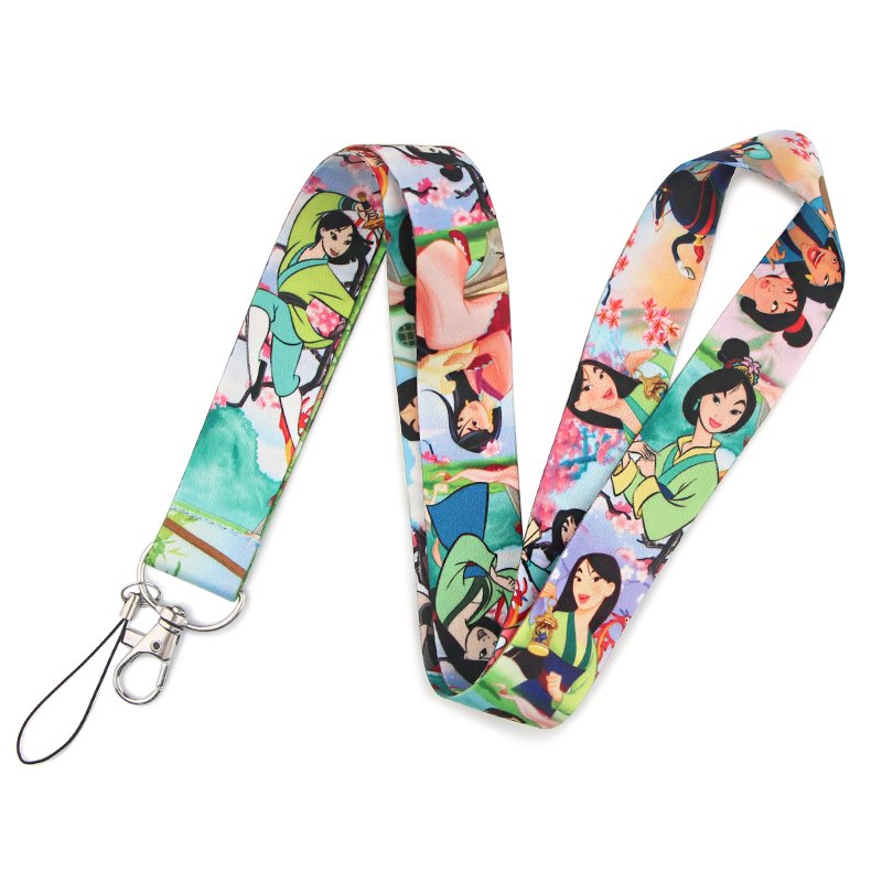 Custom Printed Logo Neck Strap Lanyard Cheap Sling Id Badge Holders Pvc Lanyard No Minimum Name Card Polyester Keychain Lanyard