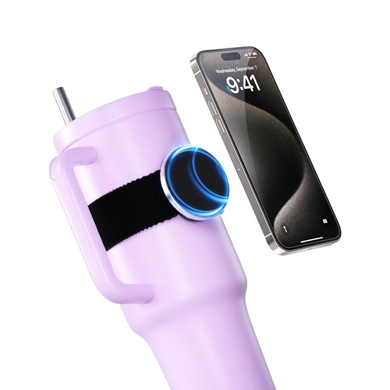 Adjustable Portable Sports Cup Magnetic Stand Indoor/Outdoor Mobile Phone Holder Strap Magnetically Adjustable Mobile