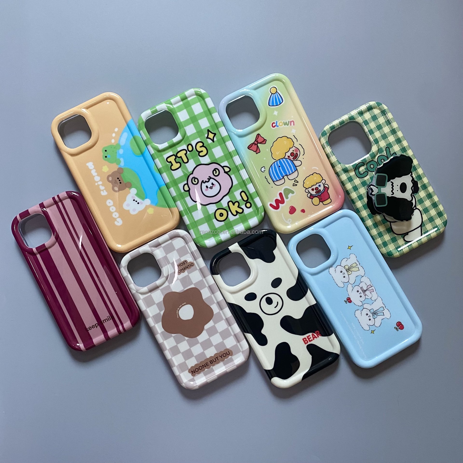 Phone case mystery box non-repetitive designs Lucky cute cartoon silicone luxury Leather Anti-scratch for iPhone X XR XSmax