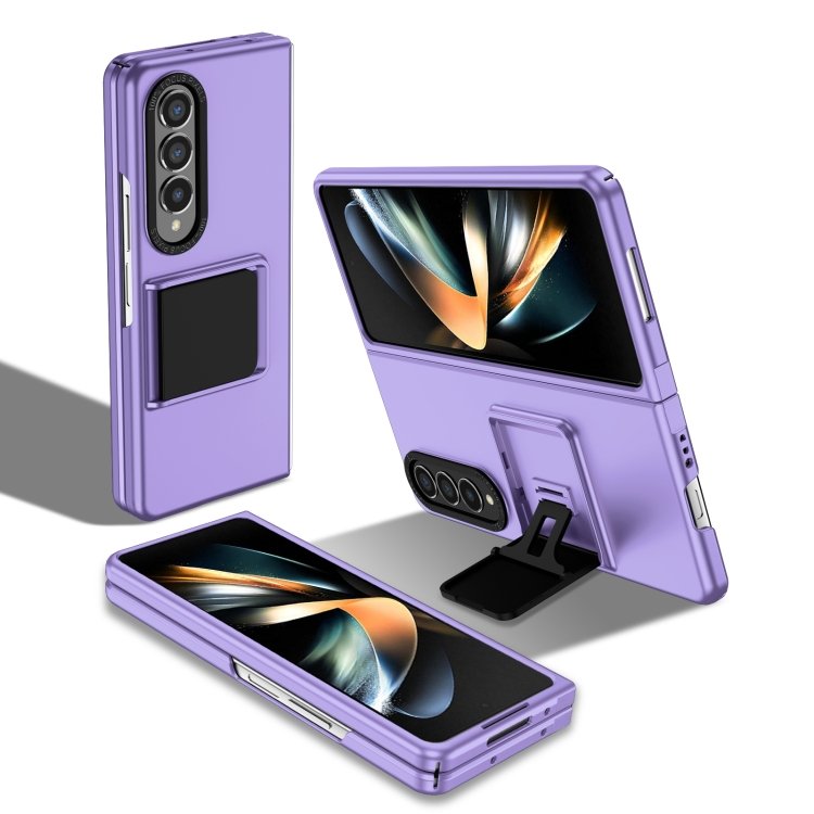 New Three-dimensional Folding Holder PC Phone Case For Samsung Z Fold4 5G