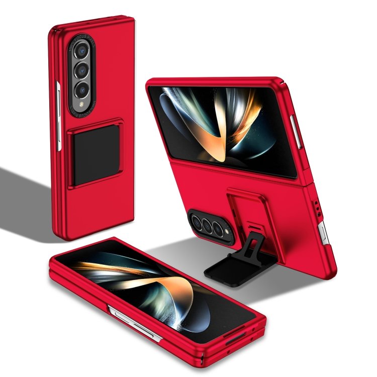 New Three-dimensional Folding Holder PC Phone Case For Samsung Z Fold4 5G