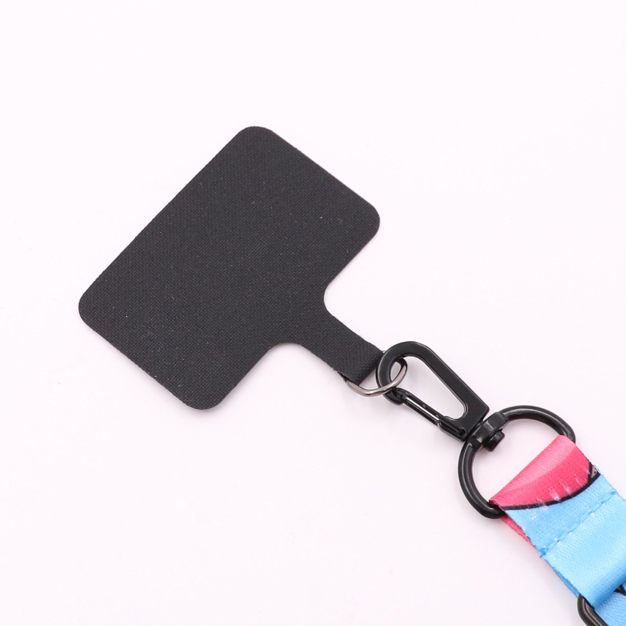 Custom Phone Strap Charm set featuring Breakaway Sublimation customizable lanyard lanyard for id badge