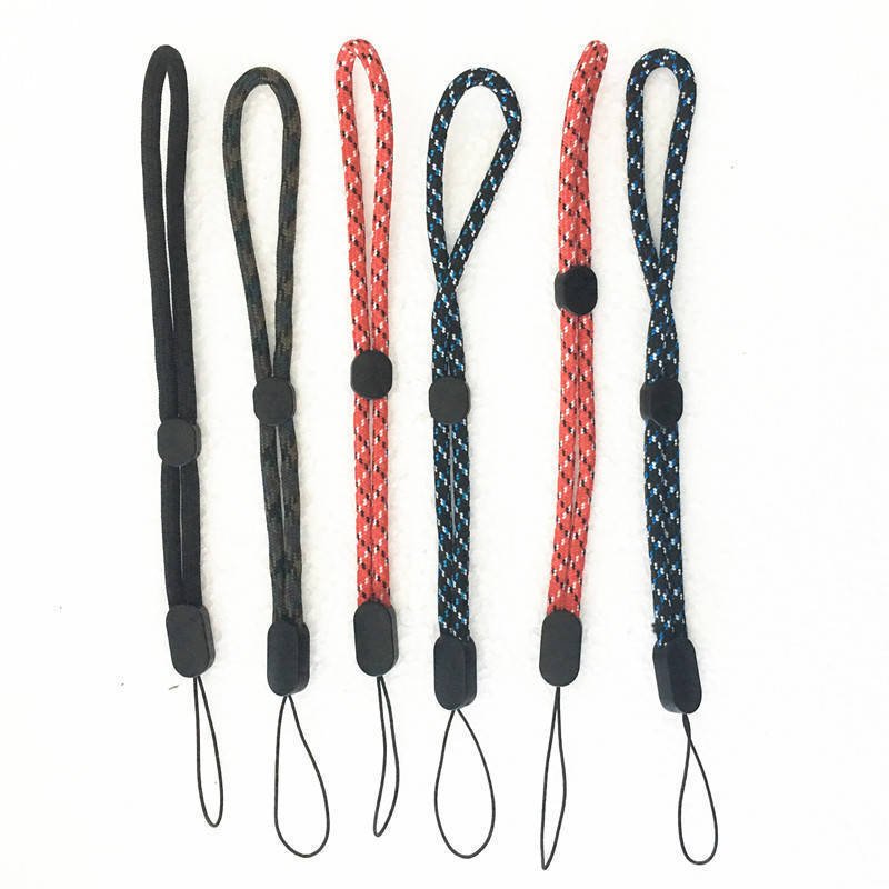 Anti Lost Adjustable Hand Lanyard Nylon Gadget Rope Multicolor Camera Lanyard Portable Mobile Phone Wrist Straps