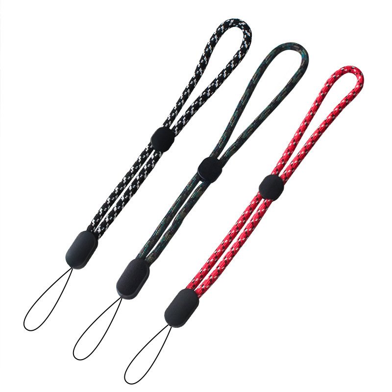 Anti Lost Adjustable Hand Lanyard Nylon Gadget Rope Multicolor Camera Lanyard Portable Mobile Phone Wrist Straps