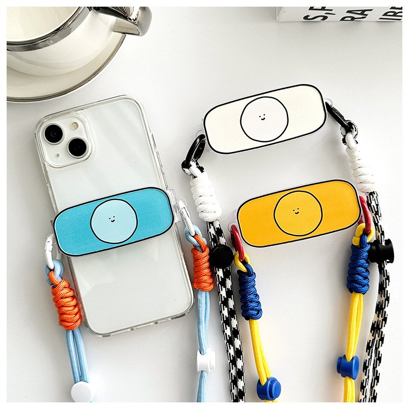 Cute Phone Back Clip Strap Cell Phone Accessories Lanyard Cross Body Mobile Phone Straps