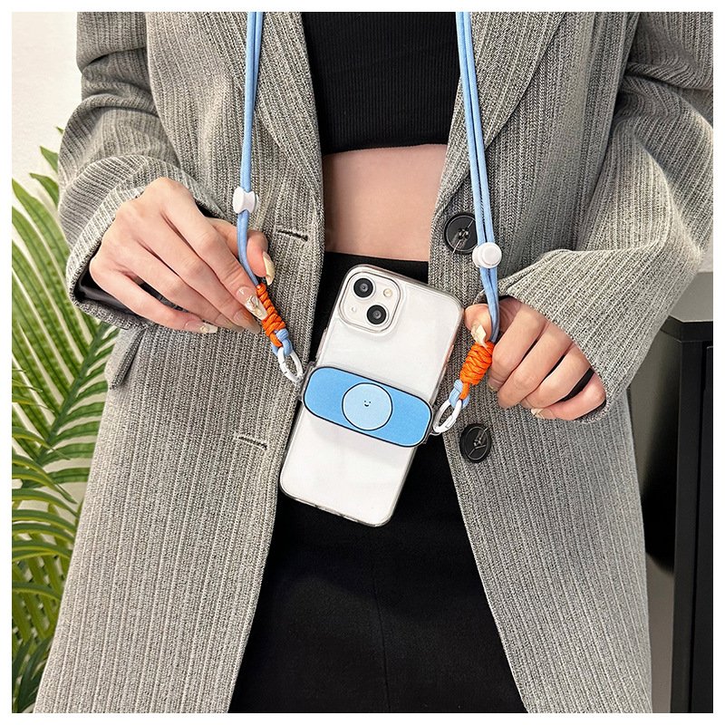 Cute Phone Back Clip Strap Cell Phone Accessories Lanyard Cross Body Mobile Phone Straps