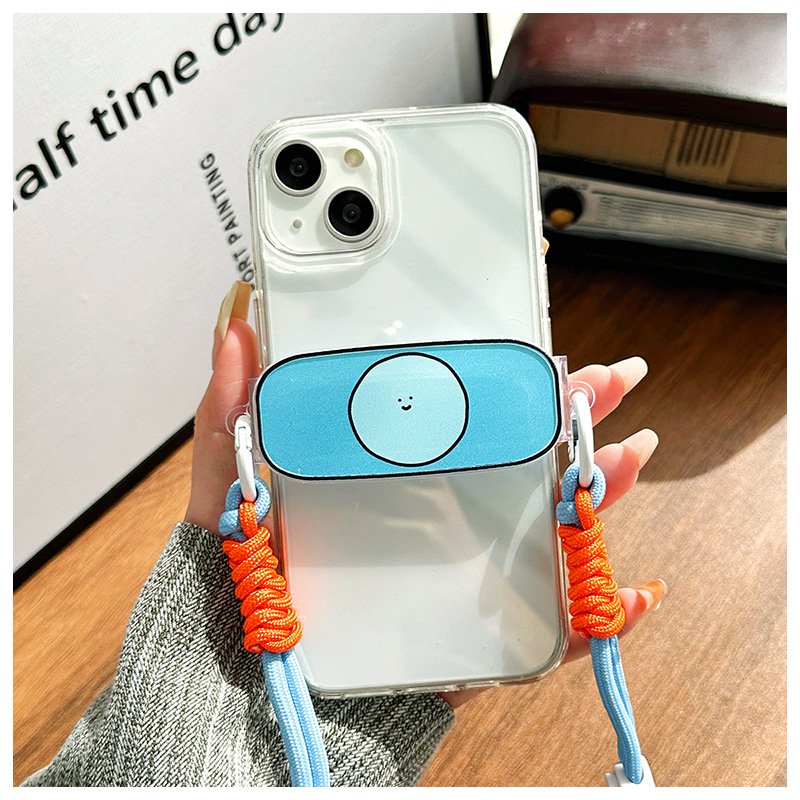 Cute Phone Back Clip Strap Cell Phone Accessories Lanyard Cross Body Mobile Phone Straps