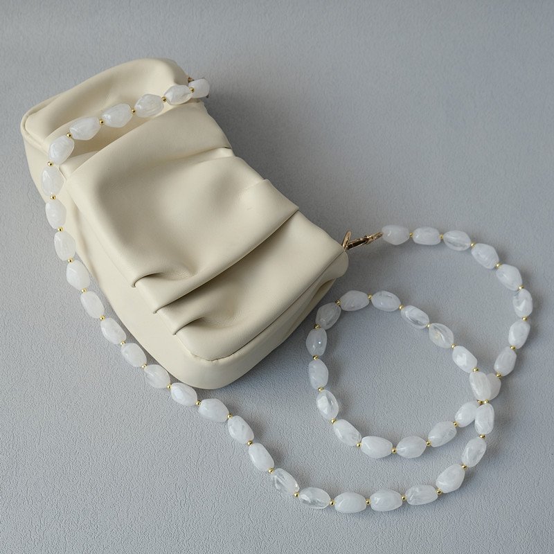 Acrylic beads Resin Chain Accessories Fashion beaded bracelet Accessories Shoulder strap Diagonal mobile phone chain strap