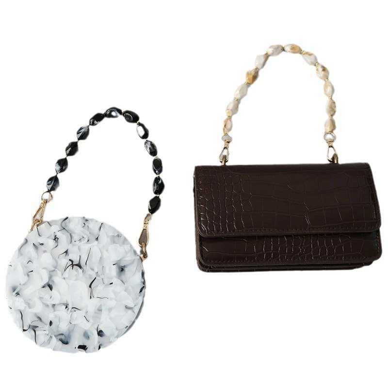 Acrylic beads Resin Chain Accessories Fashion beaded bracelet Accessories Shoulder strap Diagonal mobile phone chain strap
