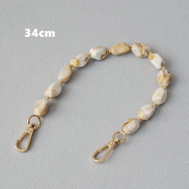 Acrylic beads Resin Chain Accessories Fashion beaded bracelet Accessories Shoulder strap Diagonal mobile phone chain strap
