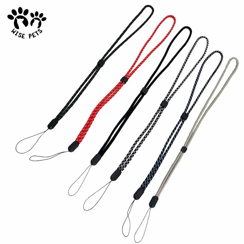 Universal Nylon Neck Wrist String Cord Custom Short Keychain Rope Mobile Phone Lanyard Wristlet Strap For iPod Camera CCD PSP
