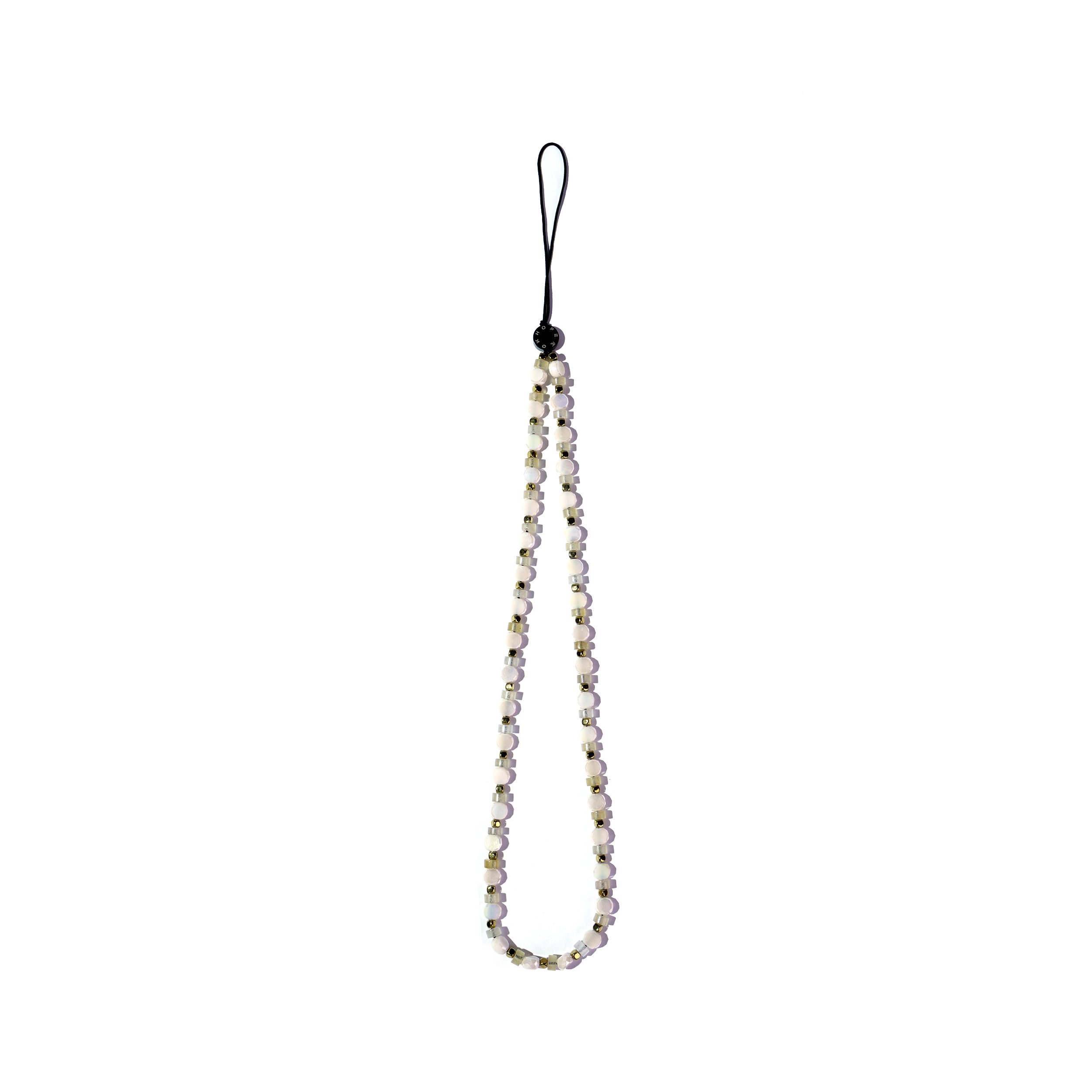Fashion Acrylic Resin Crystal Bead Phone Lanyard Strap Summer Cute Gummy Bear Beaded Mobile Phone Chain