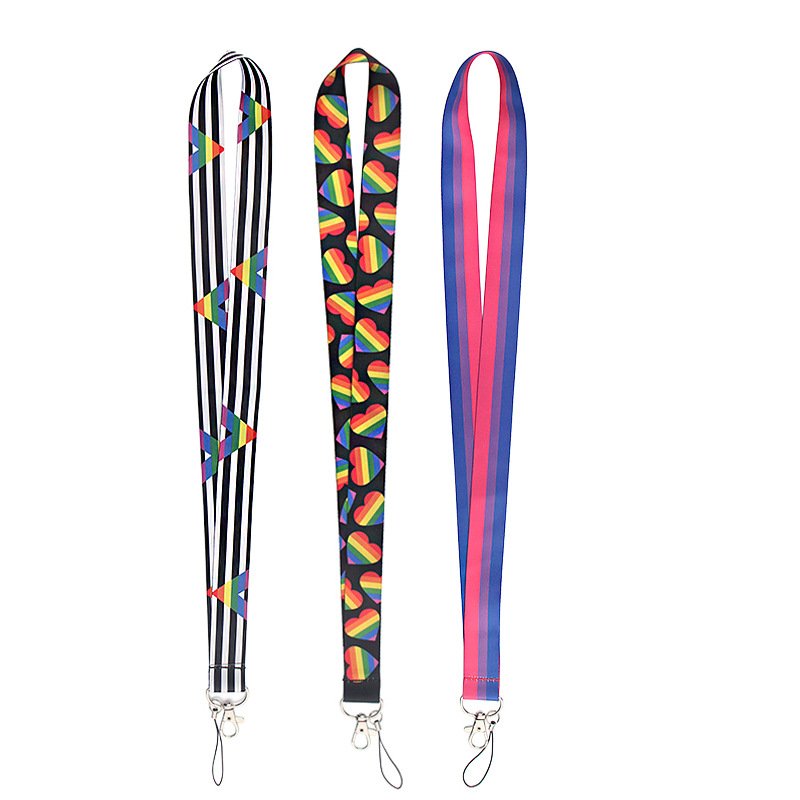 Neck Strap Lanyard for Key Keychain Mobile Phone Charm USB Badge Hang Rope Lariat Accessories Holiday Gift