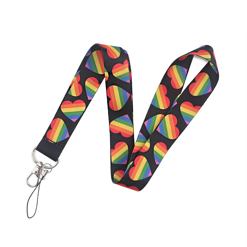Neck Strap Lanyard for Key Keychain Mobile Phone Charm USB Badge Hang Rope Lariat Accessories Holiday Gift