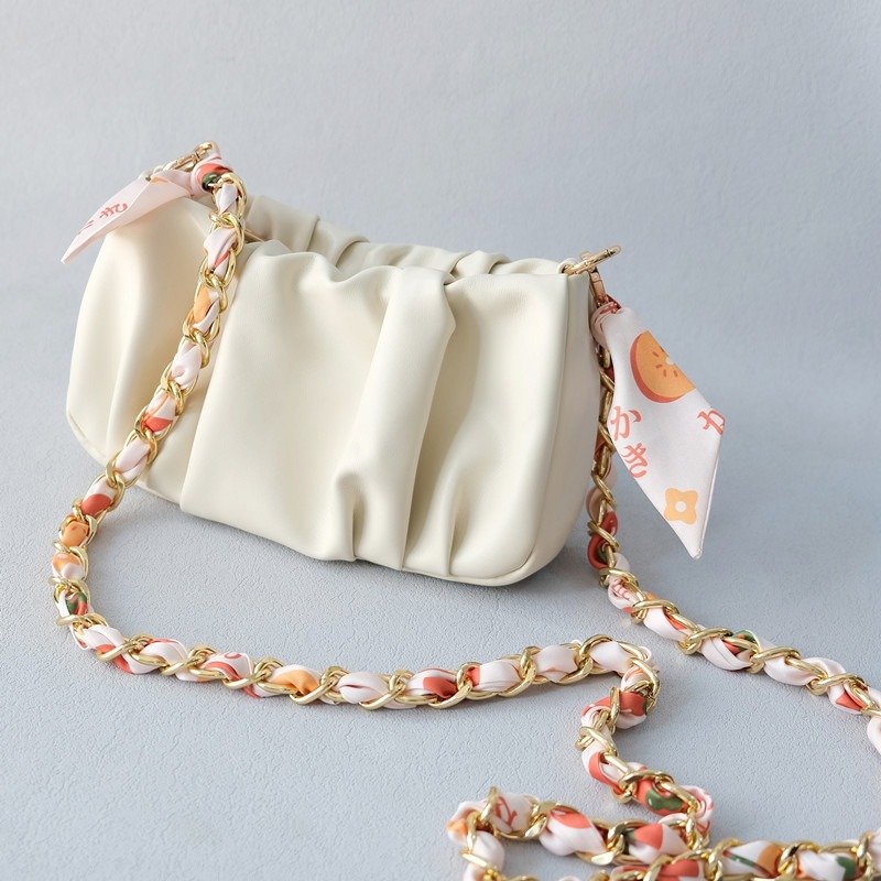 Versatile Scarf Long Cell Phone Chain Necklace Spring Summer Handbag Bag Accessories Gold Chain Crossbody Mobile Phone Lanyard