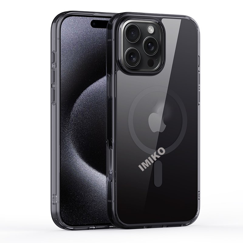 Premium Anti Yellow Bayer case for iPhone 16 15 14 13 Pro max case transparent covers with Magnetic